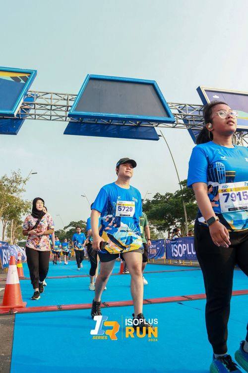 Race photo from ISOPlus Run 2024 Jakarta