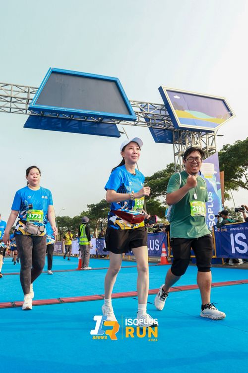 Race photo from ISOPlus Run 2024 Jakarta