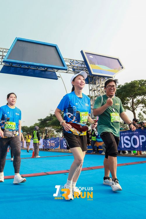 Race photo from ISOPlus Run 2024 Jakarta