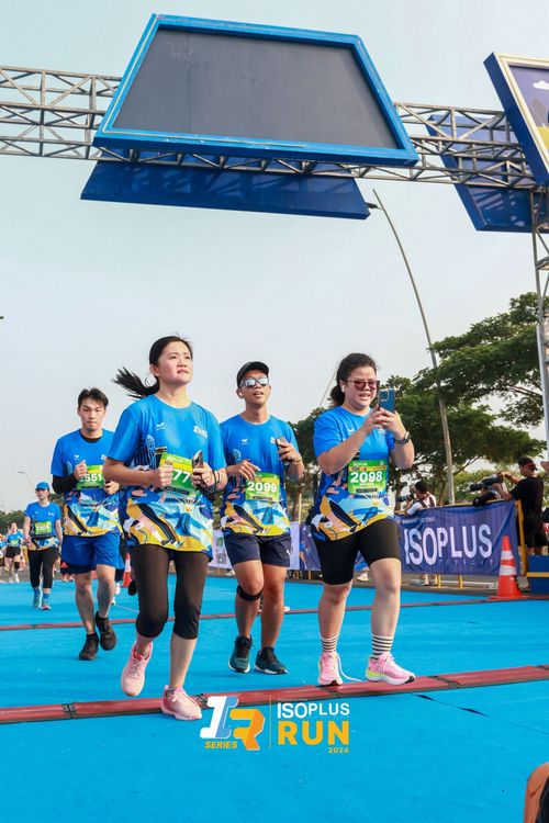 Race photo from ISOPlus Run 2024 Jakarta