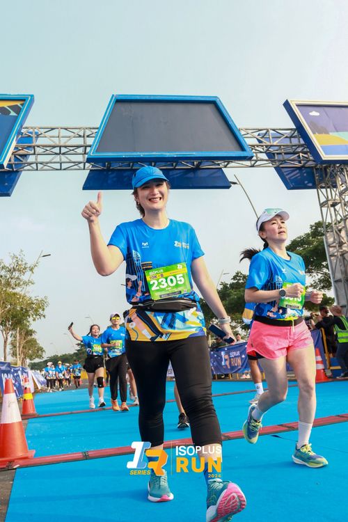 Race photo from ISOPlus Run 2024 Jakarta