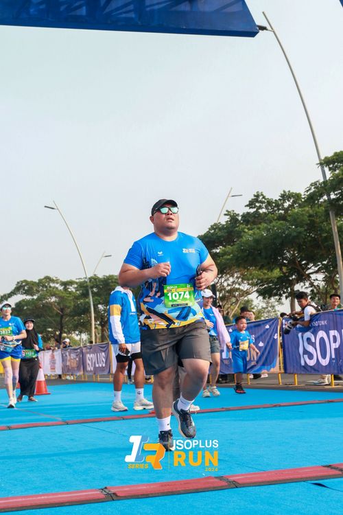 Race photo from ISOPlus Run 2024 Jakarta