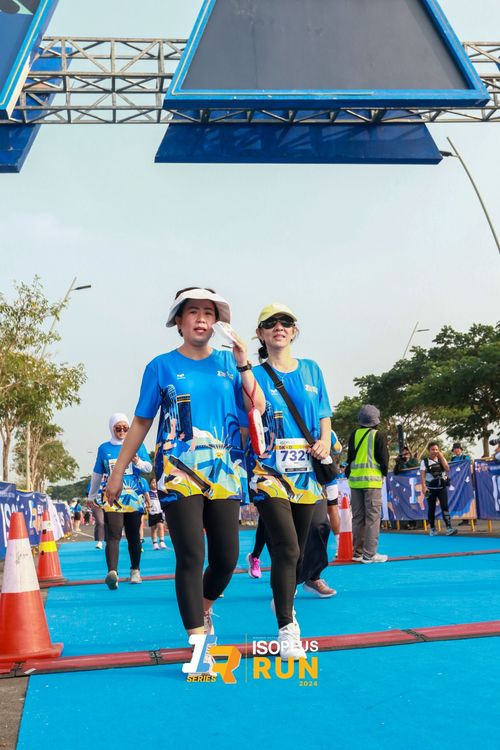 Race photo from ISOPlus Run 2024 Jakarta