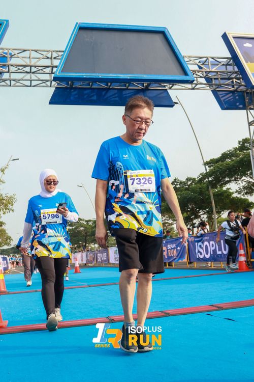 Race photo from ISOPlus Run 2024 Jakarta
