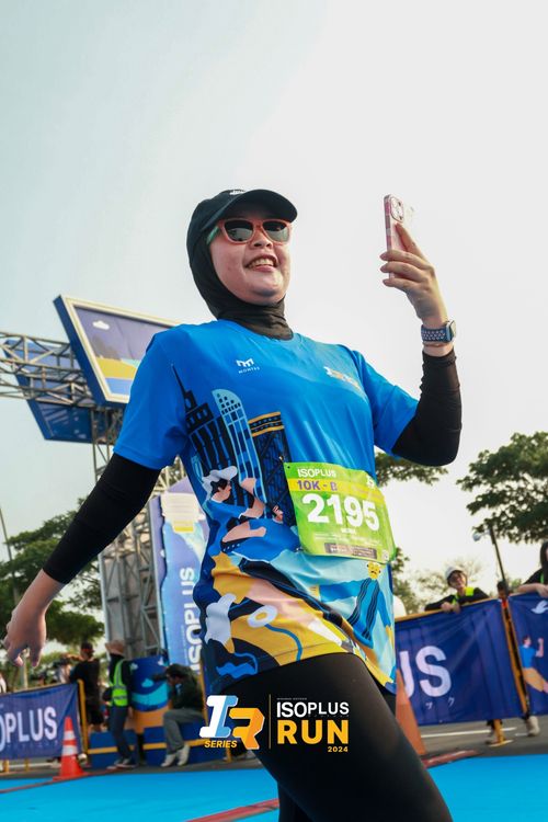 Race photo from ISOPlus Run 2024 Jakarta