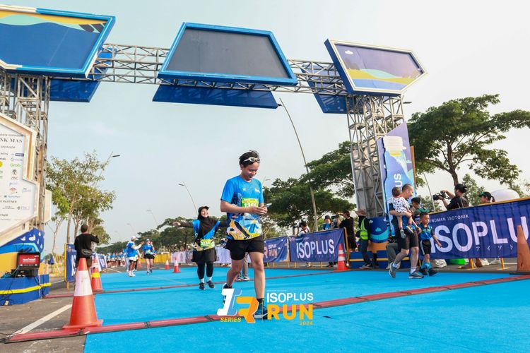 Race photo from ISOPlus Run 2024 Jakarta