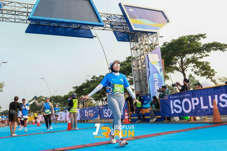 Race photo from ISOPlus Run 2024 Jakarta