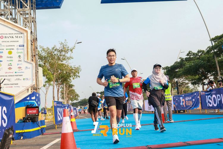 Race photo from ISOPlus Run 2024 Jakarta