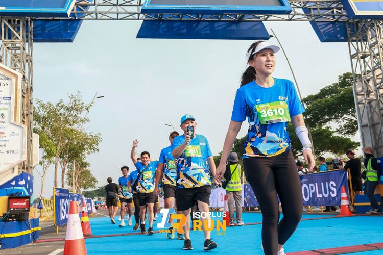 Race photo from ISOPlus Run 2024 Jakarta