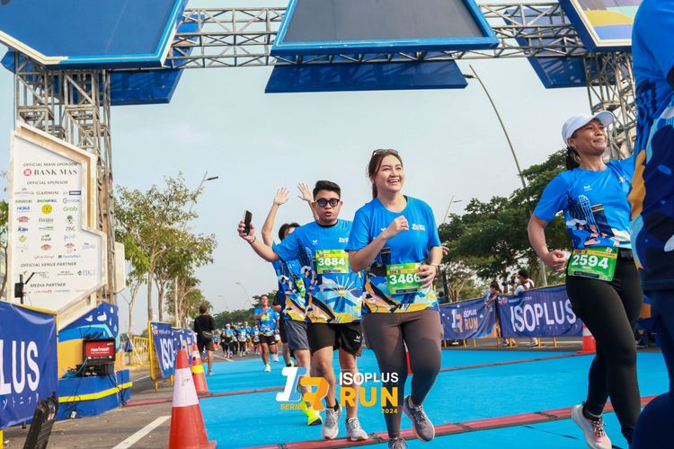 Race photo from ISOPlus Run 2024 Jakarta