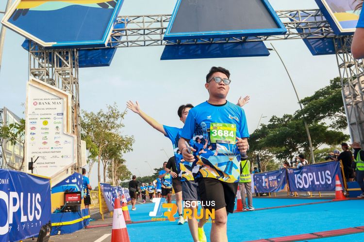 Race photo from ISOPlus Run 2024 Jakarta