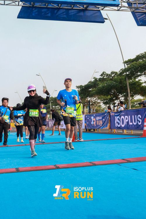 Race photo from ISOPlus Run 2024 Jakarta
