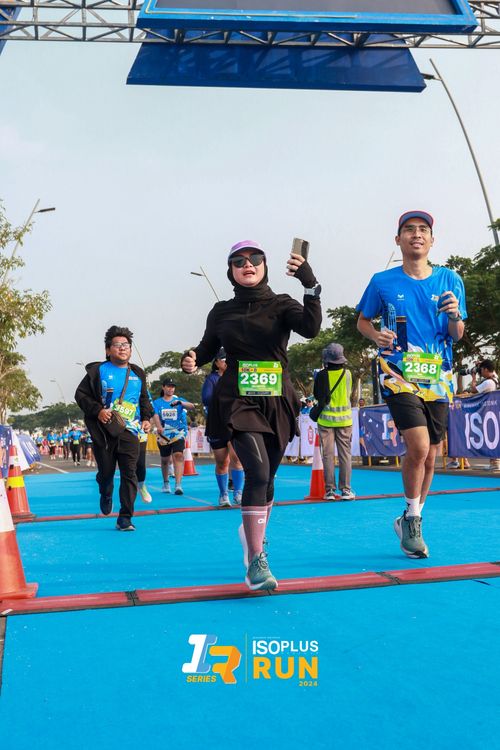 Race photo from ISOPlus Run 2024 Jakarta