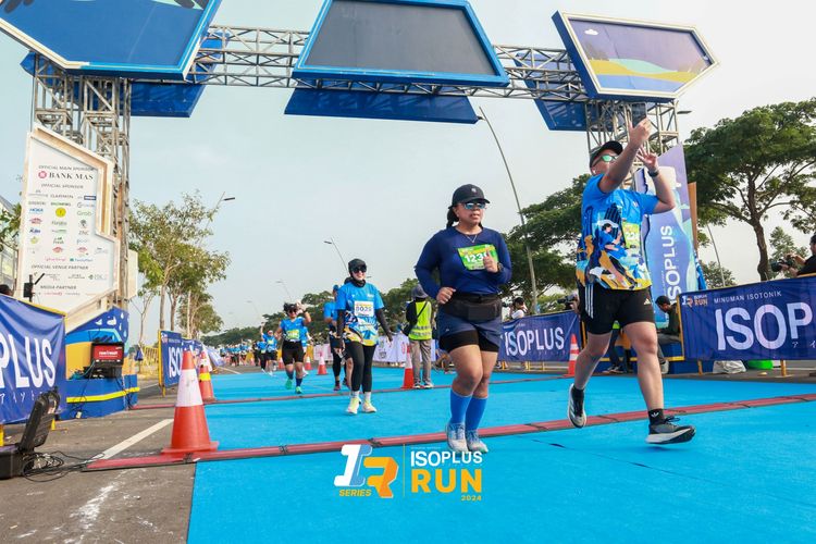 Race photo from ISOPlus Run 2024 Jakarta