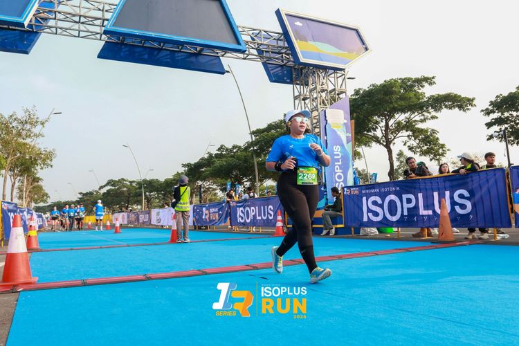 Race photo from ISOPlus Run 2024 Jakarta