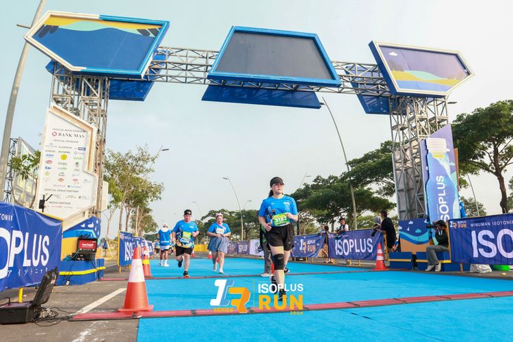 Race photo from ISOPlus Run 2024 Jakarta