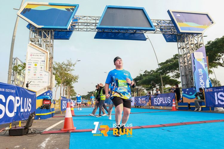 Race photo from ISOPlus Run 2024 Jakarta