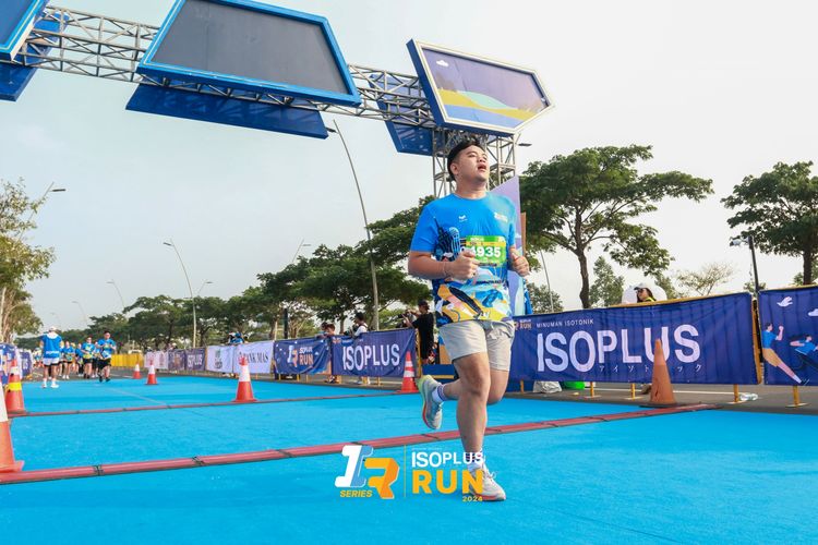 Race photo from ISOPlus Run 2024 Jakarta