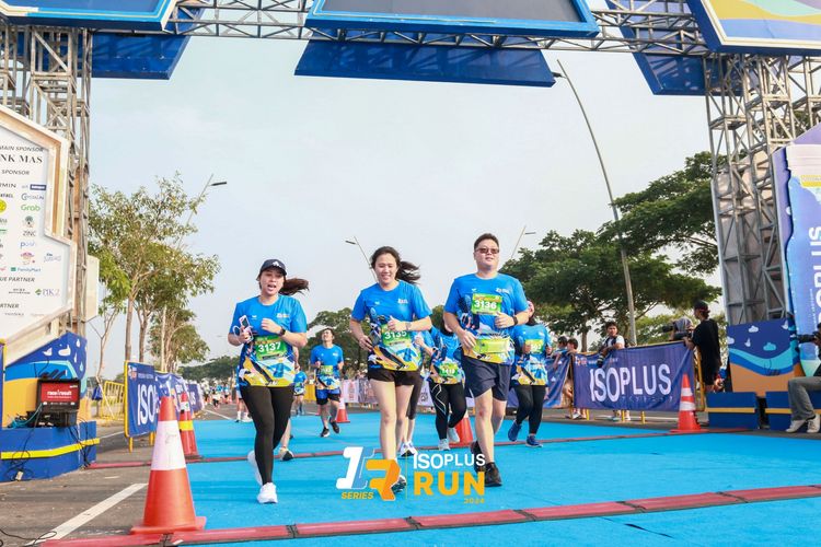 Race photo from ISOPlus Run 2024 Jakarta