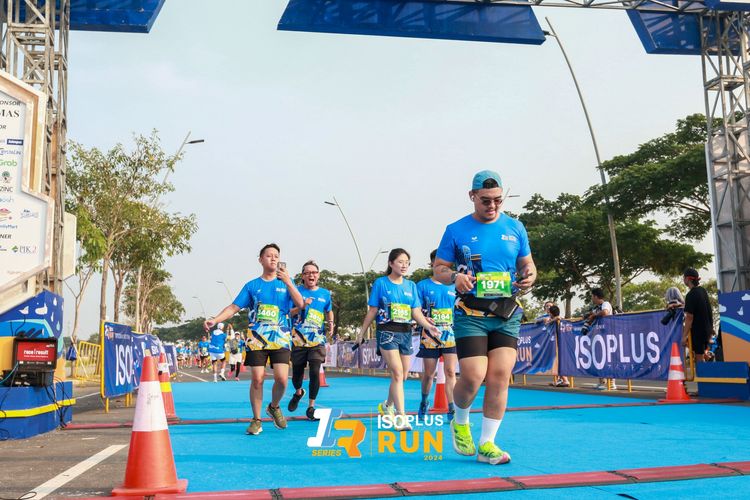 Race photo from ISOPlus Run 2024 Jakarta