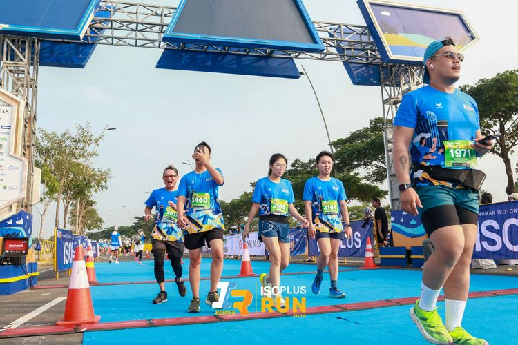 Race photo from ISOPlus Run 2024 Jakarta