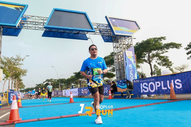 Race photo from ISOPlus Run 2024 Jakarta