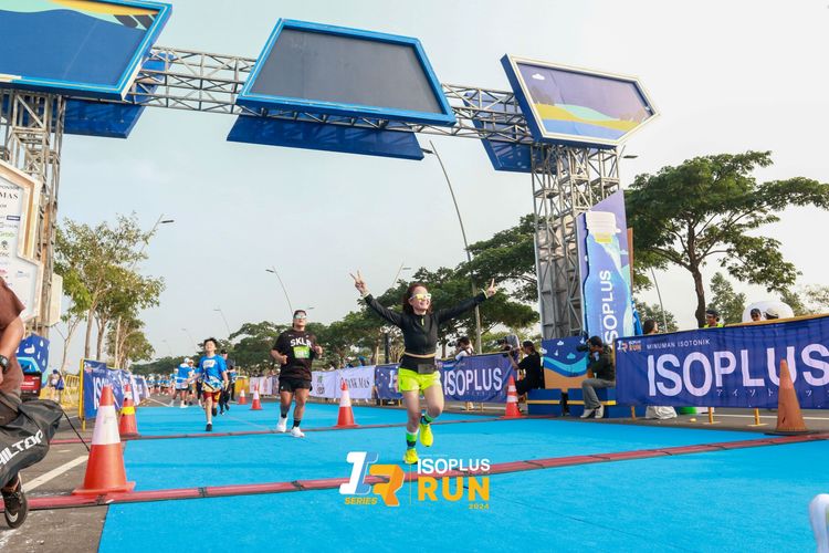 Race photo from ISOPlus Run 2024 Jakarta