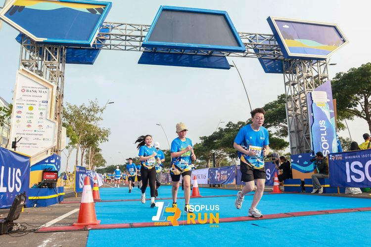 Race photo from ISOPlus Run 2024 Jakarta
