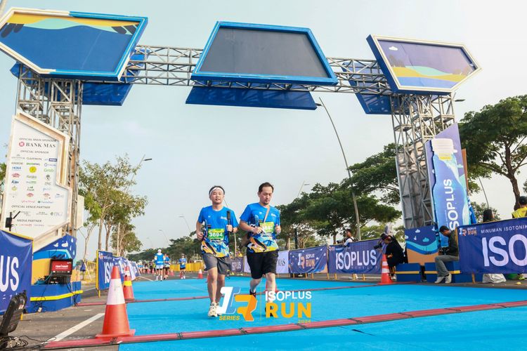 Race photo from ISOPlus Run 2024 Jakarta