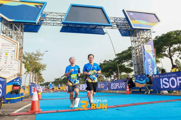 Race photo from ISOPlus Run 2024 Jakarta