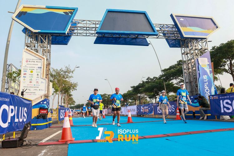 Race photo from ISOPlus Run 2024 Jakarta