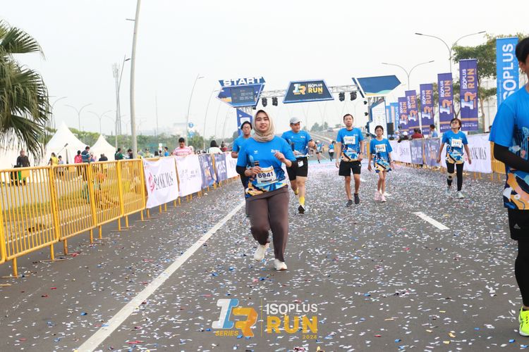Race photo from ISOPlus Run 2024 Jakarta