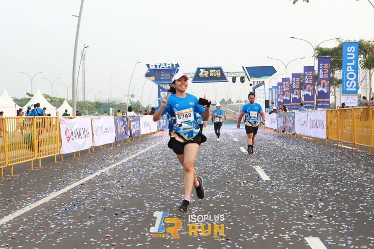 Race photo from ISOPlus Run 2024 Jakarta