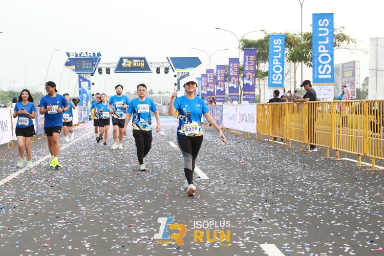 Race photo from ISOPlus Run 2024 Jakarta