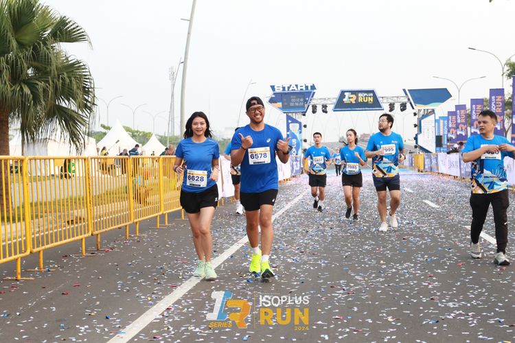 Race photo from ISOPlus Run 2024 Jakarta