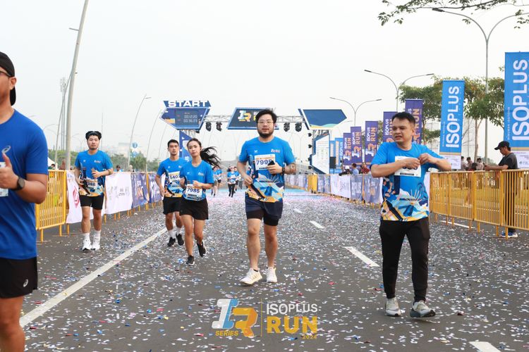 Race photo from ISOPlus Run 2024 Jakarta