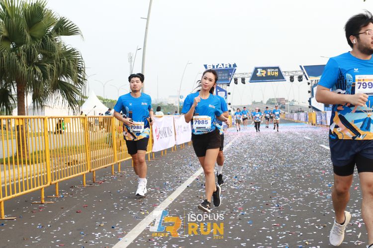 Race photo from ISOPlus Run 2024 Jakarta