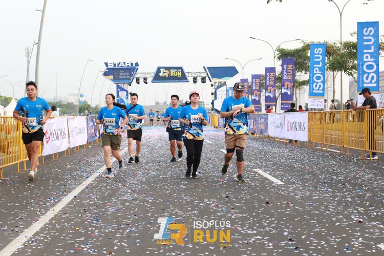 Race photo from ISOPlus Run 2024 Jakarta