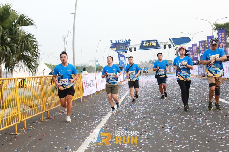 Race photo from ISOPlus Run 2024 Jakarta