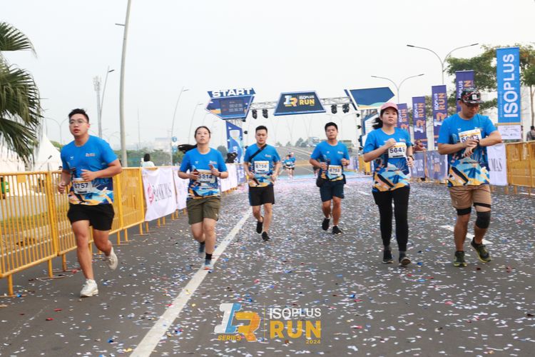 Race photo from ISOPlus Run 2024 Jakarta