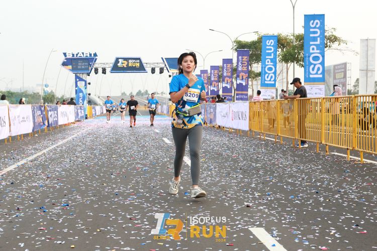 Race photo from ISOPlus Run 2024 Jakarta