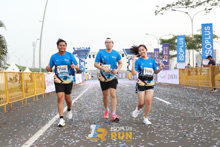 Race photo from ISOPlus Run 2024 Jakarta