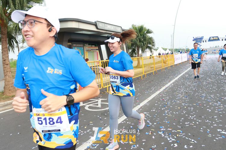 Race photo from ISOPlus Run 2024 Jakarta