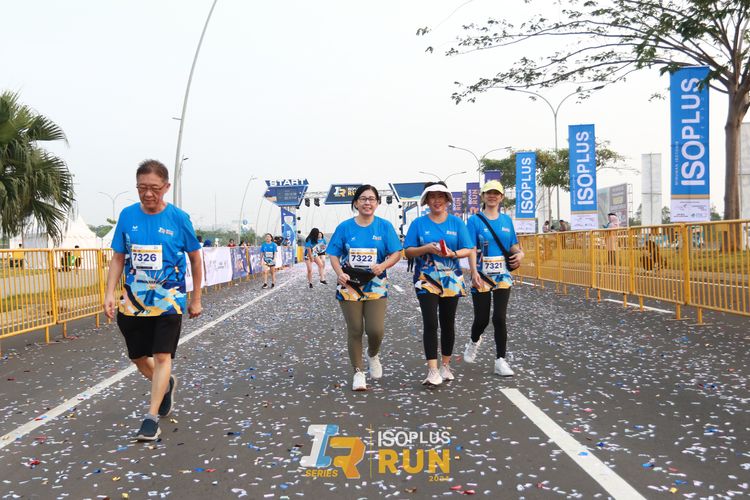 Race photo from ISOPlus Run 2024 Jakarta