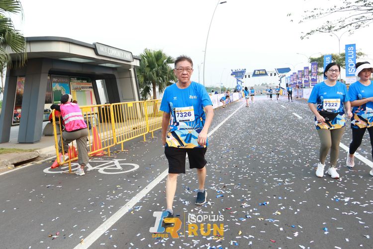 Race photo from ISOPlus Run 2024 Jakarta
