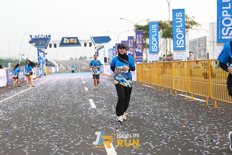 Race photo from ISOPlus Run 2024 Jakarta