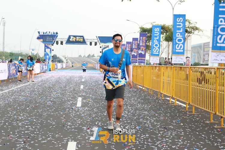 Race photo from ISOPlus Run 2024 Jakarta