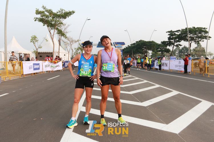 Race photo from ISOPlus Run 2024 Jakarta