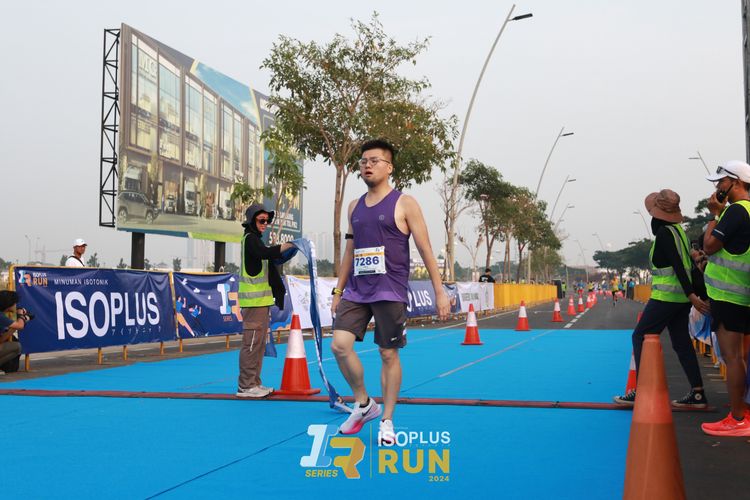 Race photo from ISOPlus Run 2024 Jakarta