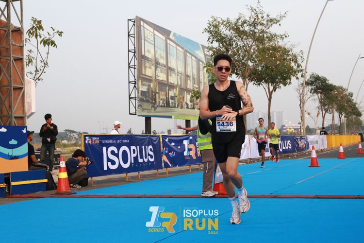 Race photo from ISOPlus Run 2024 Jakarta